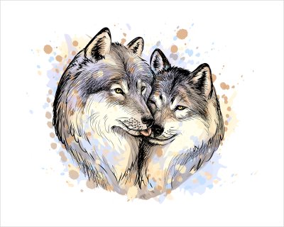 постеры Волки