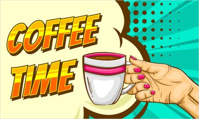 постеры Время для кофе