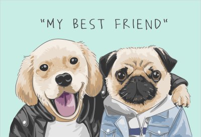 постеры Лучшие друзья