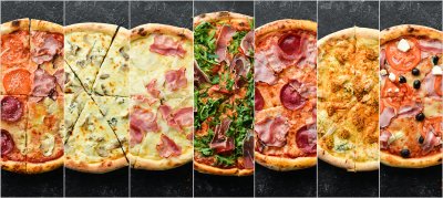постеры Разные пиццы