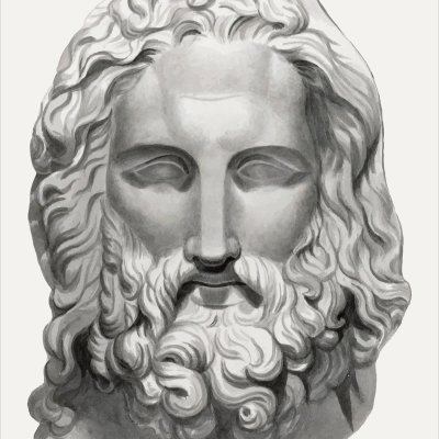 постеры Голова Зевса