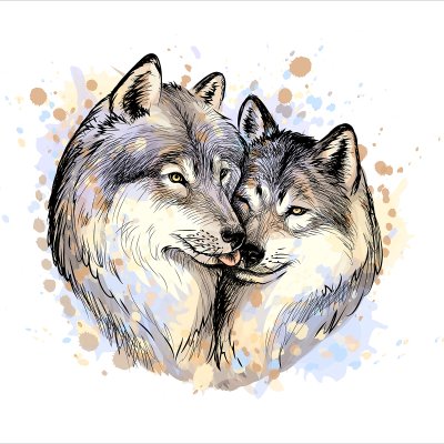 постеры Волки